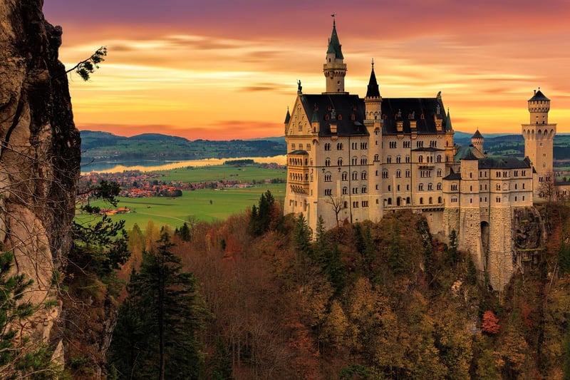 Castle Venue at Night